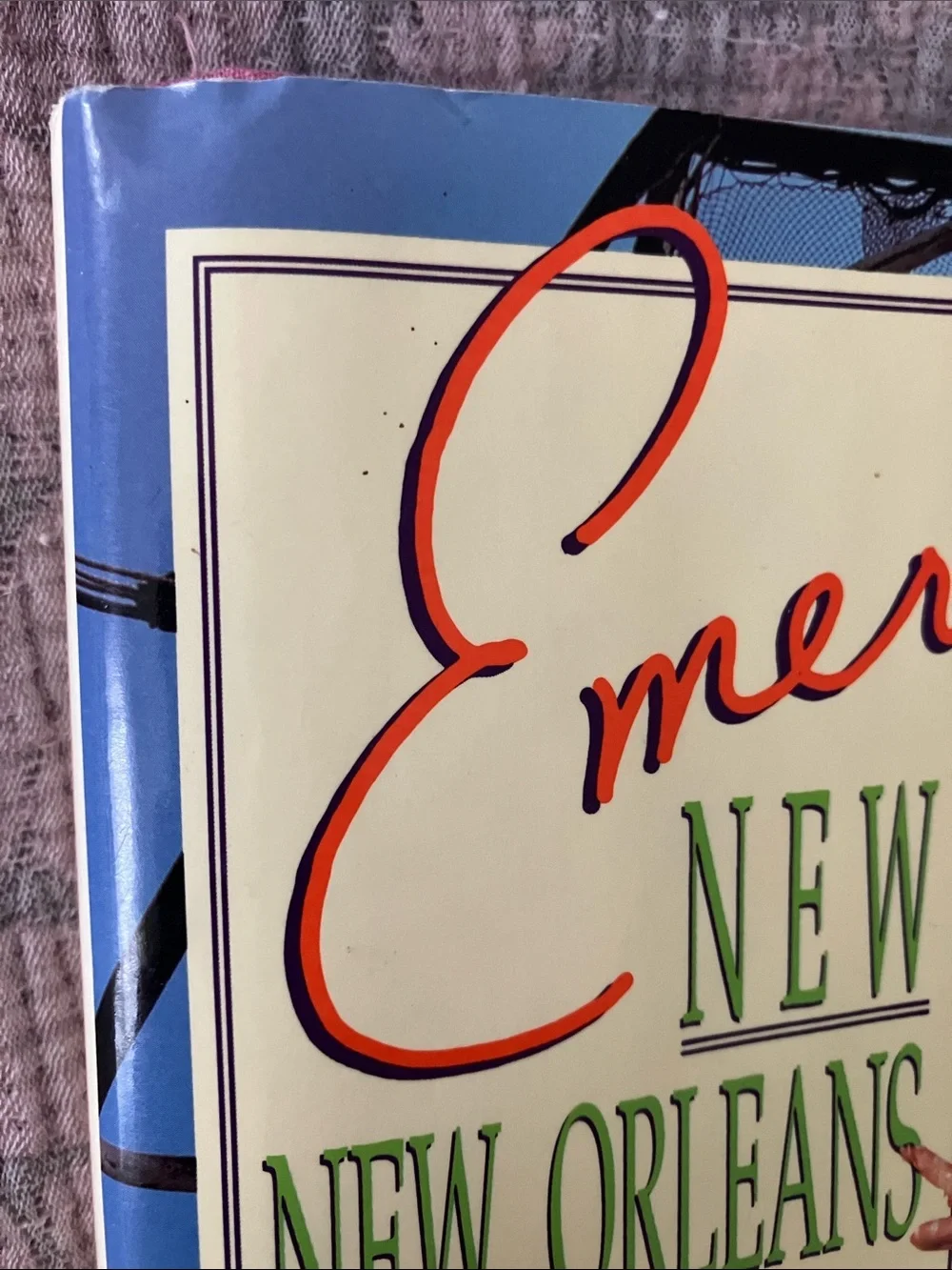 Emeril's New New Orleans Cooking 1993 First Edition HC Emeril Lagasse Cookbook